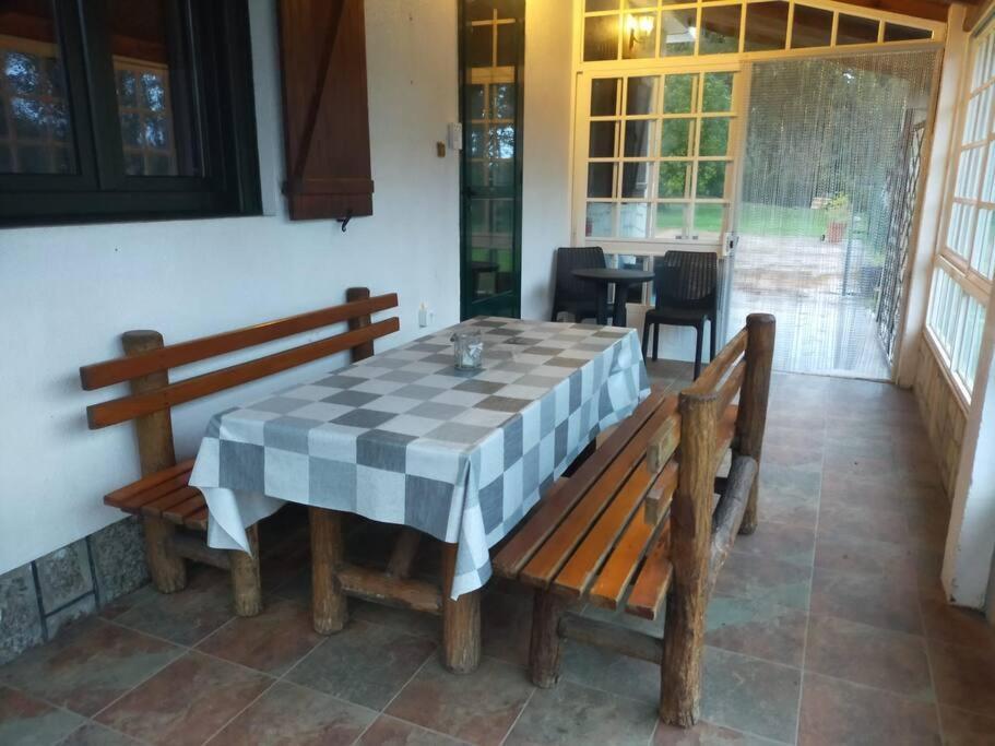 Amplia Casa Familiar Villa ปอนเตเบดรา ภายนอก รูปภาพ