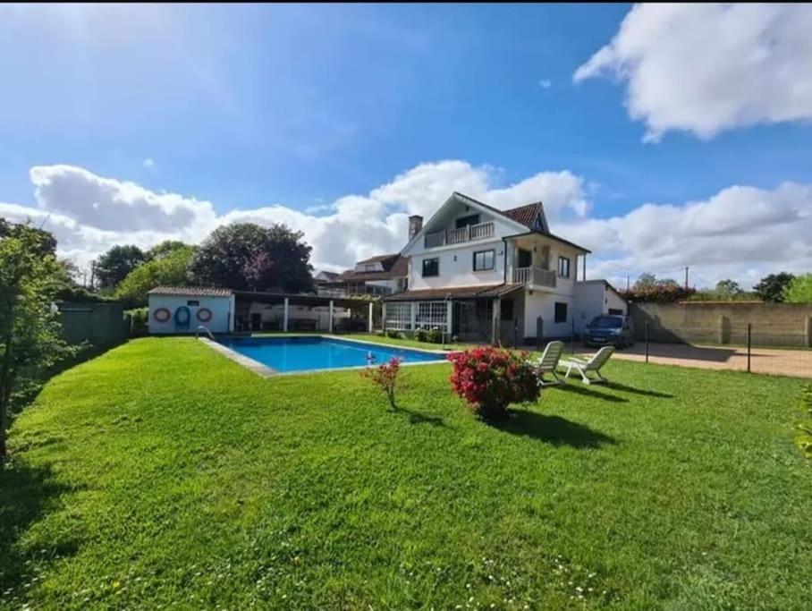 Amplia Casa Familiar Villa ปอนเตเบดรา ภายนอก รูปภาพ